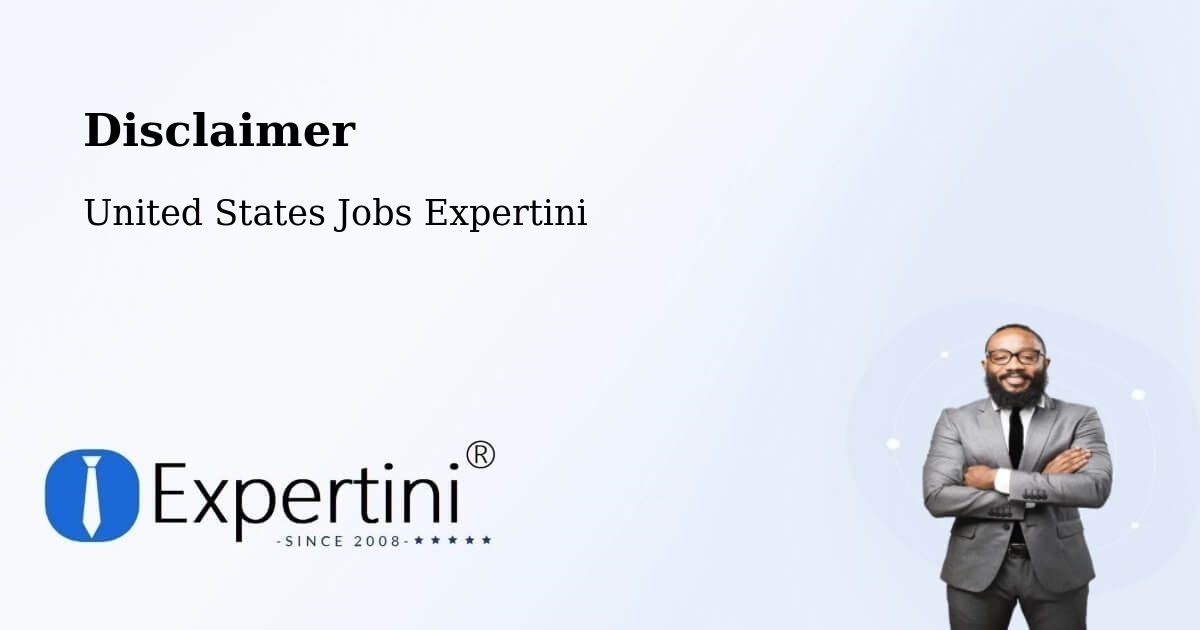 Disclaimer – Rochester - United States Jobs Expertini