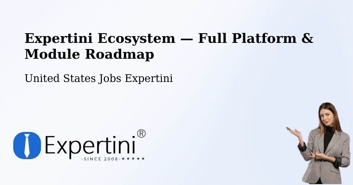 Expertini Ecosystem — Full Platform & Module Roadmap – Rochester